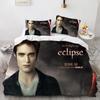 Die Twilight Saga Bettwäsche-Set Einzelbett Twin Full Queen King Size Bettwäsche-Set Vampir-Mädchen Bettbezug Bettwäsche Anzug Geburtstagsgeschenk