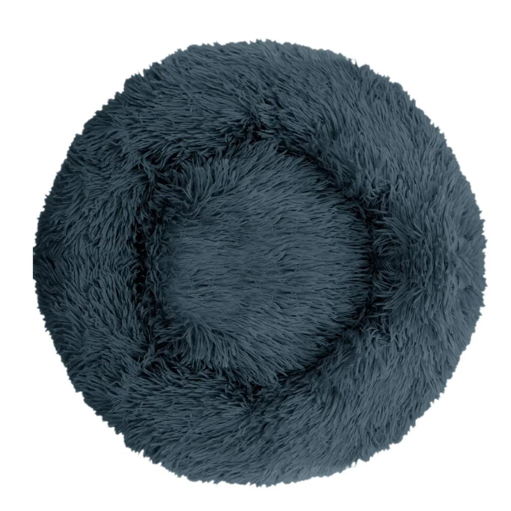 40cm Round Pet Bed for Large Dog Bed Super Soft Cat Bed Long Plush Dog House for Medium Dog House Winter Warm Sleeping Mats