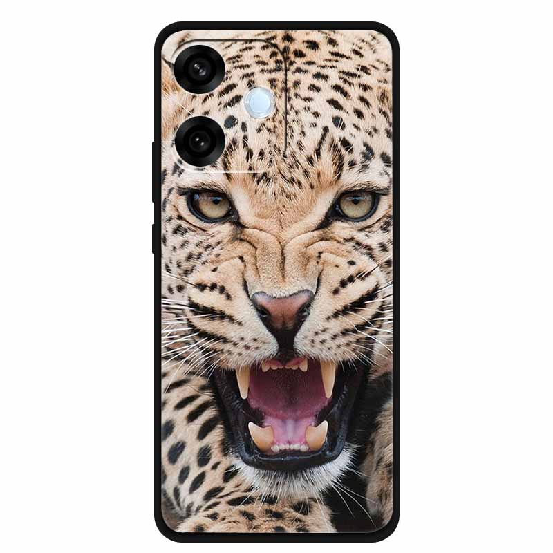 For Oppo A5 Pro 4G 5G Case 6.67" Soft TPU Silicone Funda Cut Cat Flower Painted Back Cover for Oppo A5 Pro 5G Global Shell Coque