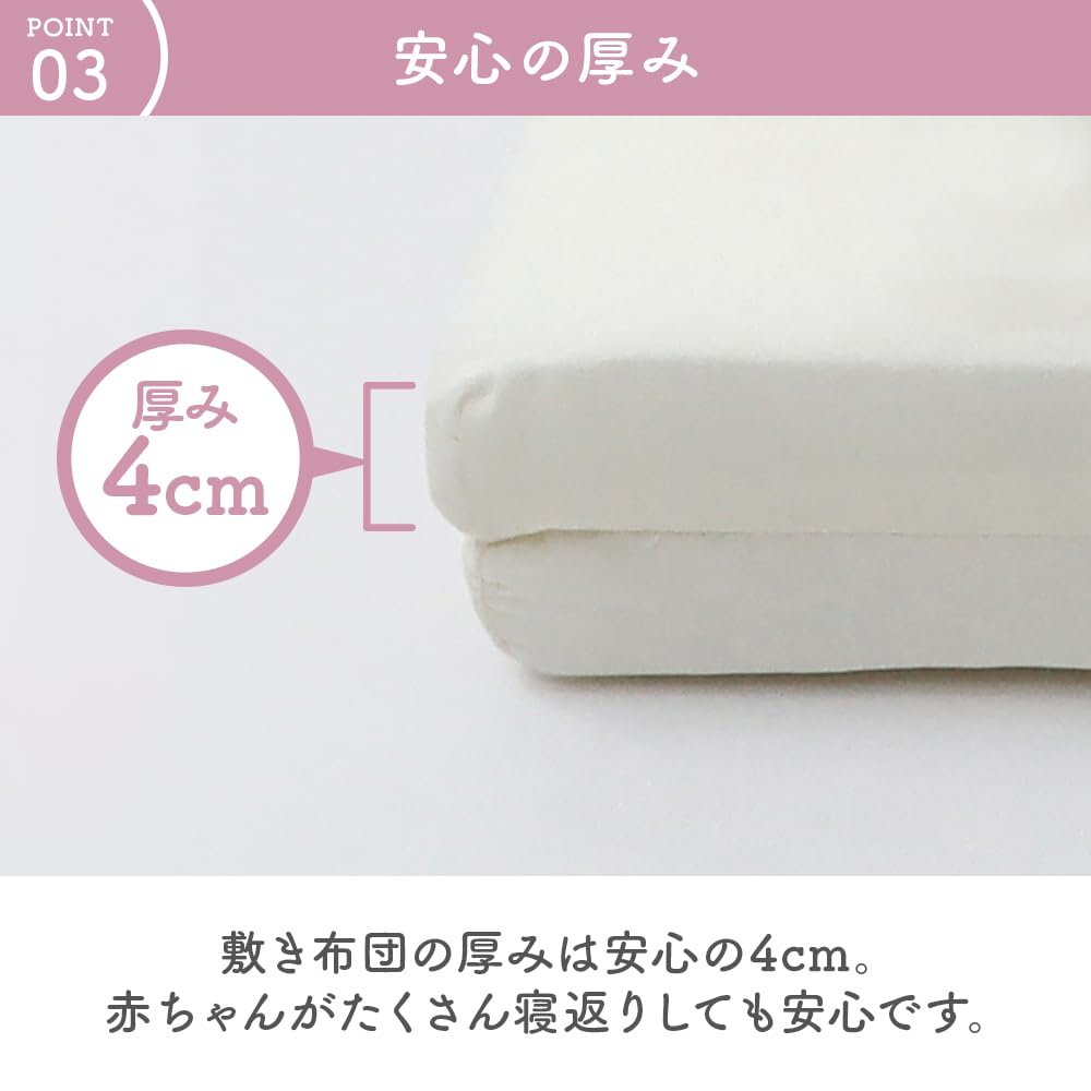 IRIS PLAZA Baby Bedding Baby Compact Easy Wrinkle For Preschool Nursery Bedding Pillow 3-Piece Set, Bedding, Absorbent, Storage, White, Washable,