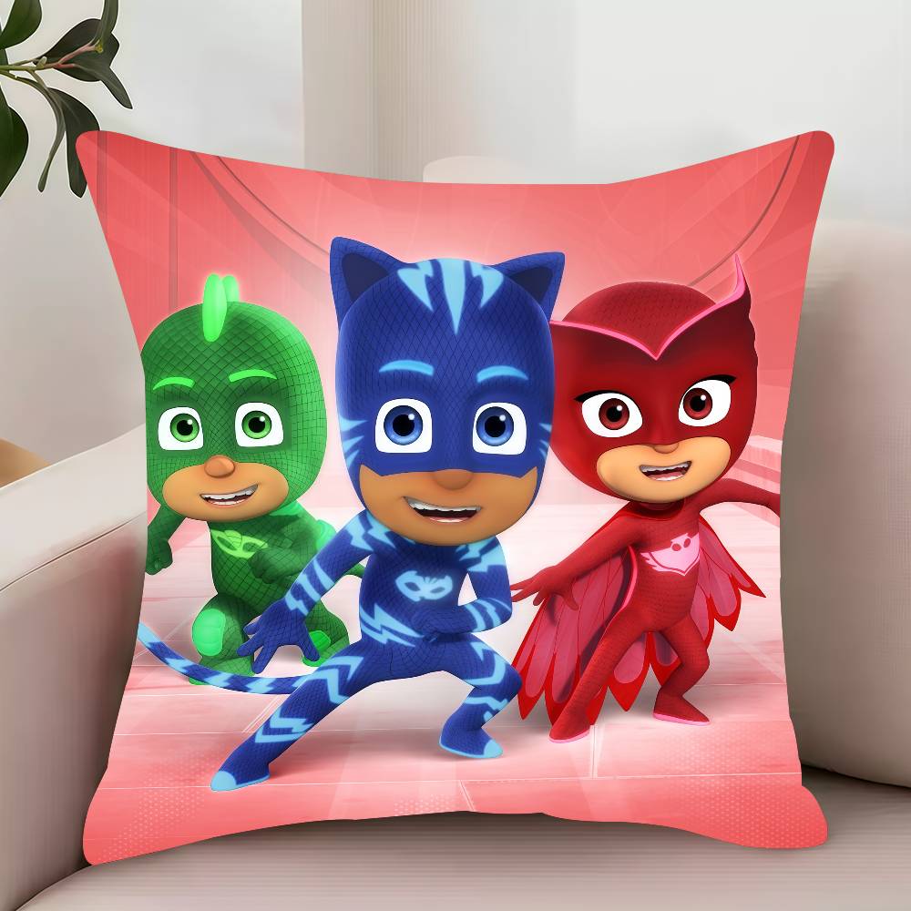 

bilibili P-PJ M-Masks Cartoon Pillow Case Decor Protective Covers Comfortable soft for Sofa Living Room Home office 18x18Inch