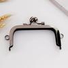 Handle Bag Accessories Metal Purse Frame Kiss Clasp Vintage Bag Kiss Clasp Lock Bag Clasps DIY Craft