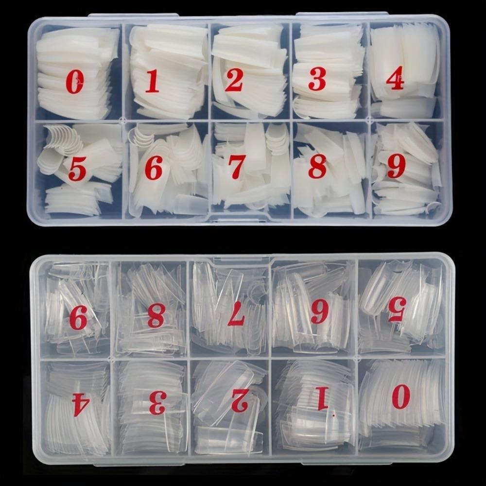 

Droplet Shaped Extension Soft Nails Press on Nails Matte Soft Gel Tips False Nails Set Decoration Set 1
