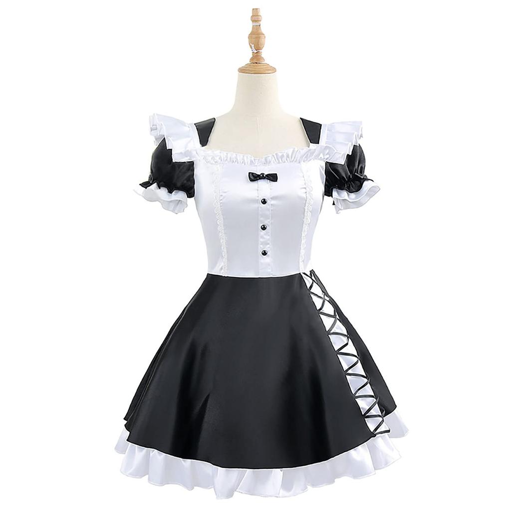 [Milky Time] Nijisanji Yuika Shiina Cosplay Maid Halloween VTuber Costume