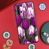 Spring Tulips Flower For Huawei P20 P40 P30 Lite P60 Pro Nova 12s 11i 12i 10 9 SE 5T Y91 Y90 Y60 Y70 Y72 Y61 Case