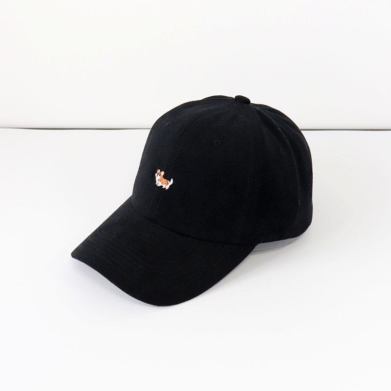 Cappellino da Baseball Ricamato con Animali Cartoni Animati Carini per Donne Cotone Morbido Snabpack Visiera Monocolore Cappello Adorabile Kawaii Cappellini Sportivi