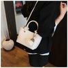 Popular Small Bag Women's High-end Sense Large-capacity Portable Vegetable Basket Bucket Bag Women's Fashion Shoulder Messenger Bag