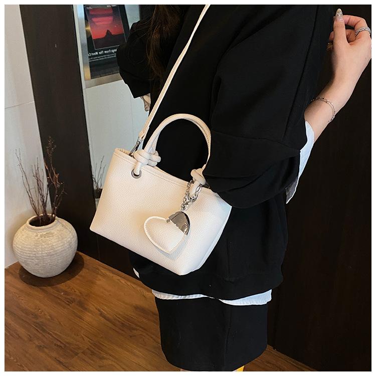 Popular Small Bag Women's High-end Sense Large-capacity Portable Vegetable Basket Bucket Bag Women's Fashion Shoulder Messenger Bag