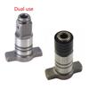 2pcs 18V Electric Brushless Impact Wrench Shaft Accessories 1/4\'\' Hex Adapter For Quick Change 1/2'' Chuck Power Tool Accessor