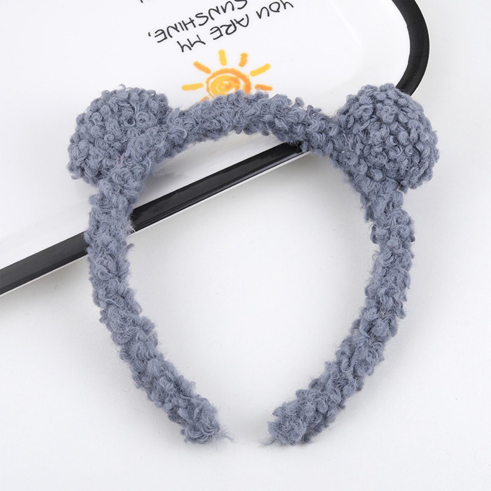 

Модная повязка на голову с бантом и узлом, женская повязка на голову, обруч для волос, милая повязка на голову для девочек One Size синий