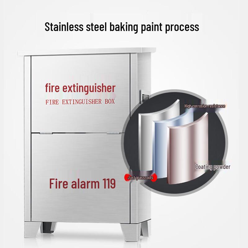 304 Stainless Steel Fire Extinguisher Cabinet 5KG
