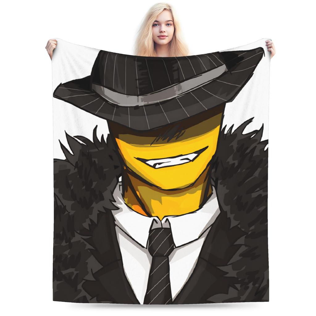 Forsaken Game Art Pixel Charakter Flanelldecken Junge Mädchen Warm Gemütlich Überwurfdecke Winter Außen Bettdecke Sofa Bettbezug