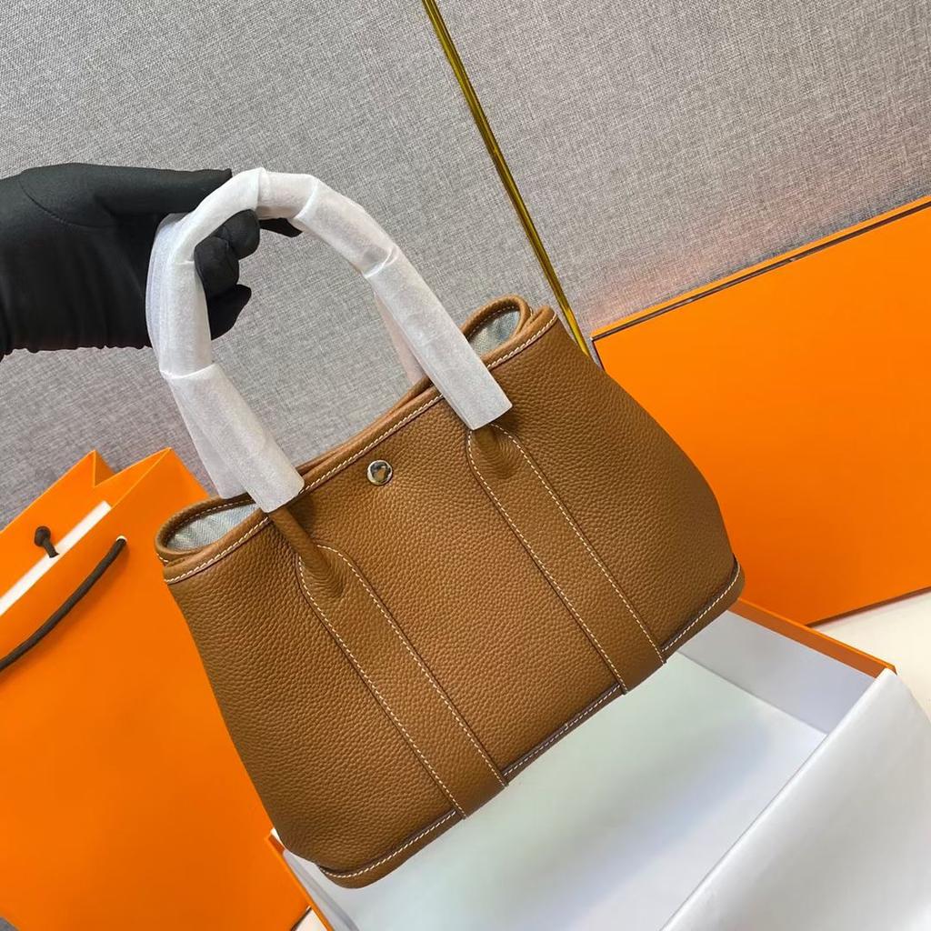 H domov haute couture zahradní taška zahradní párty taška tote velká kapacita TOGO kůže dojížděcí taška kabelka dámská