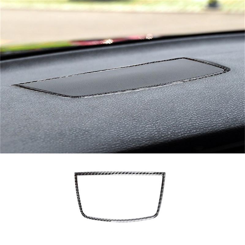 Carbon Fiber Car Interior Central Control Gear Shift Panel Trim Cover Stickers For BMW X5 E70 X6 E71 2008-2013 Car Accessories