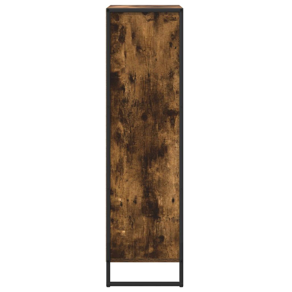 Bookshelf Smoked Oak 68 x 30 x 108.5 cm Particleboard