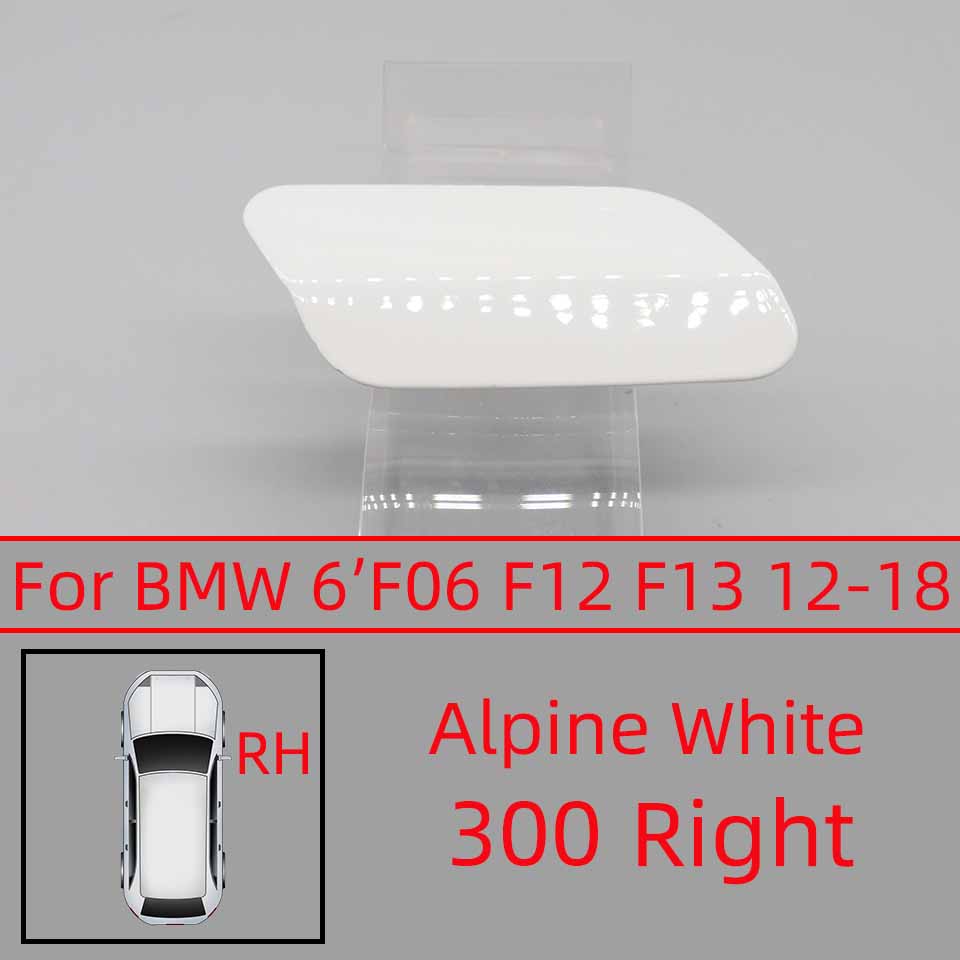 Scheinwerferwaschanlage Düsenabdeckung Schale Deckel Kappe 51118052711 51118052712 Für BMW 6 F06 F12 F13 Normaler / M-Sport Stoßfänger 2013-2018