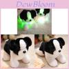 Leuchtendes Border Collie Plüschtier LED-Licht Kindergeschenk Für Kinder