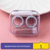 Portable Minimalist Contact Lens Case with Mirror