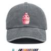 pc RoUnisextic Sweet Cupcake Print Trucker Hat Comfortable Breathable Fashionable Beautiful Cartoon Game Black Classic Papa Hat Mo