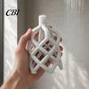 Durable Shower Head Head, 3D Printed Hollow Woven Rainfall Sprayer, Clog-Free Universal Easy Clean Installation Bathroom Accessory Full Body
