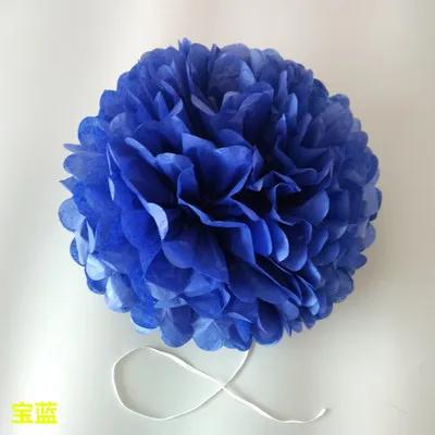 10-35cm Tissue Paper Pompoms Wedding Decorative Paper Flowers Ball Baby Shower Birthday Party Decoration paper pom poms DIY