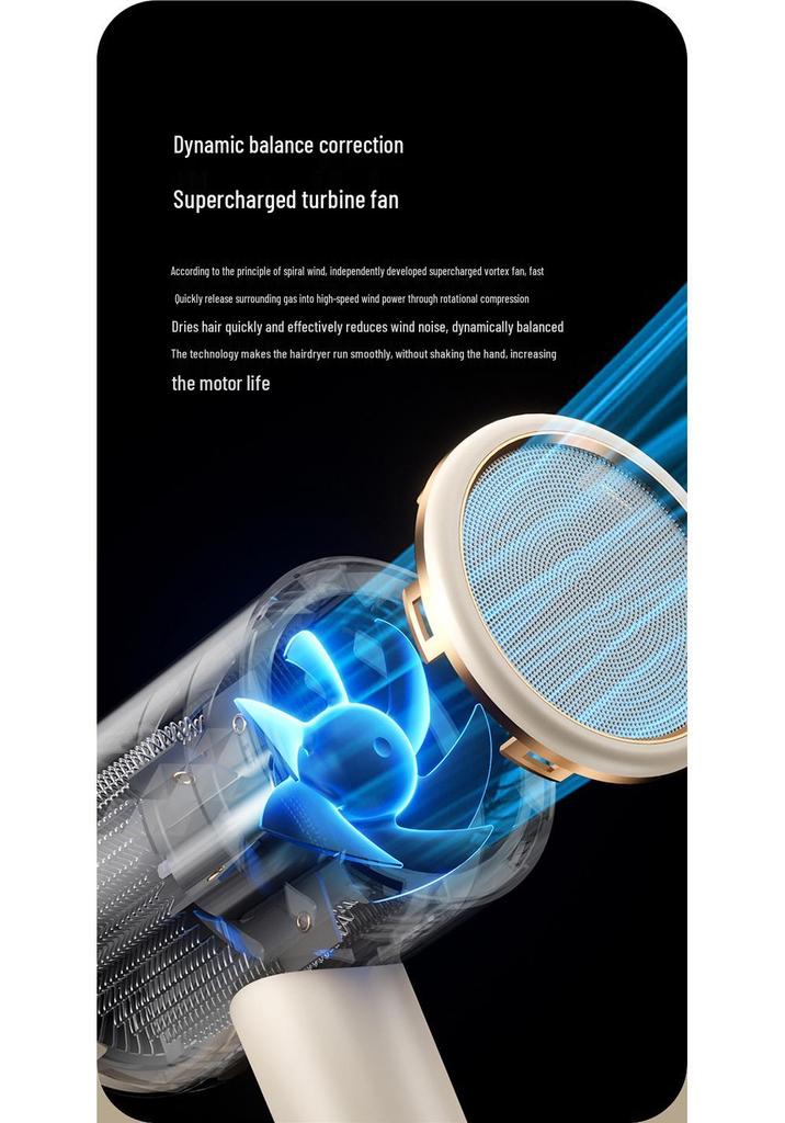 High-Speed Hair Dryer with Constant Temperature - Powerful Cold & Hot Air for Dorm & Home Use