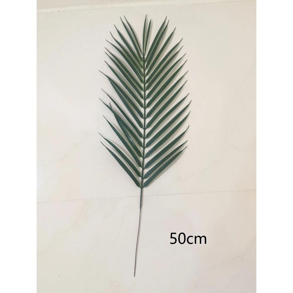 

Искусственные растения Тропические листья монстеры Пальмовые листья Имитация листа Для гавайской тематической вечеринки Декор Дом Сад Искусственные листья 1pcs