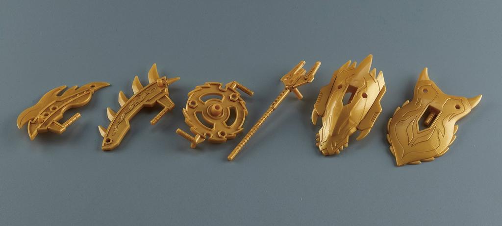 SD Gundam BB Senshi Sangokuden Huang Gai Gouf 6 Combined Weapons & (B) NO.411