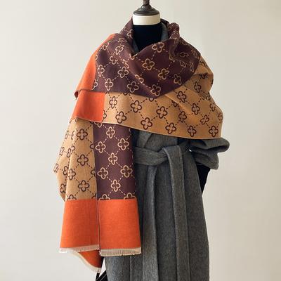 NEU Luxus Winter Dicker Warmer Schal Damen Kaschmirschal und Wickel Pashmina Halstuch Bufanda Weiblich Lang Tessel Echarpe