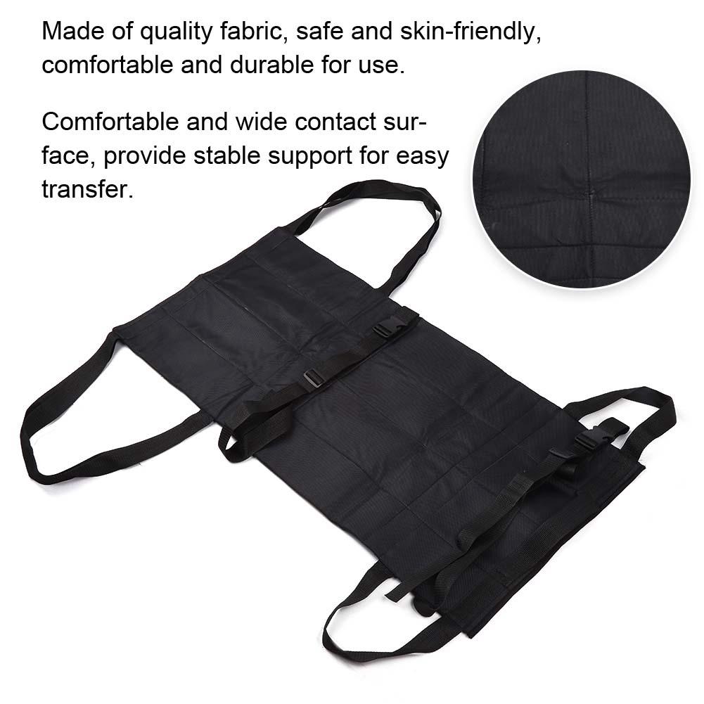 Patient Elderly Displacement Belt Wheelchair Transfer Seat Pad Cushion with Handles