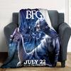 Big Friendly Giant Flannel Blanket Super Soft Warm Cozy Blanket for Sofa Bed Office Travel All‑Season Home Decor Gift