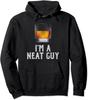 I'm a Neat Guy Whiskey Neat Bourbon Drinker Gift Unisex Hooded Sweatshirt
