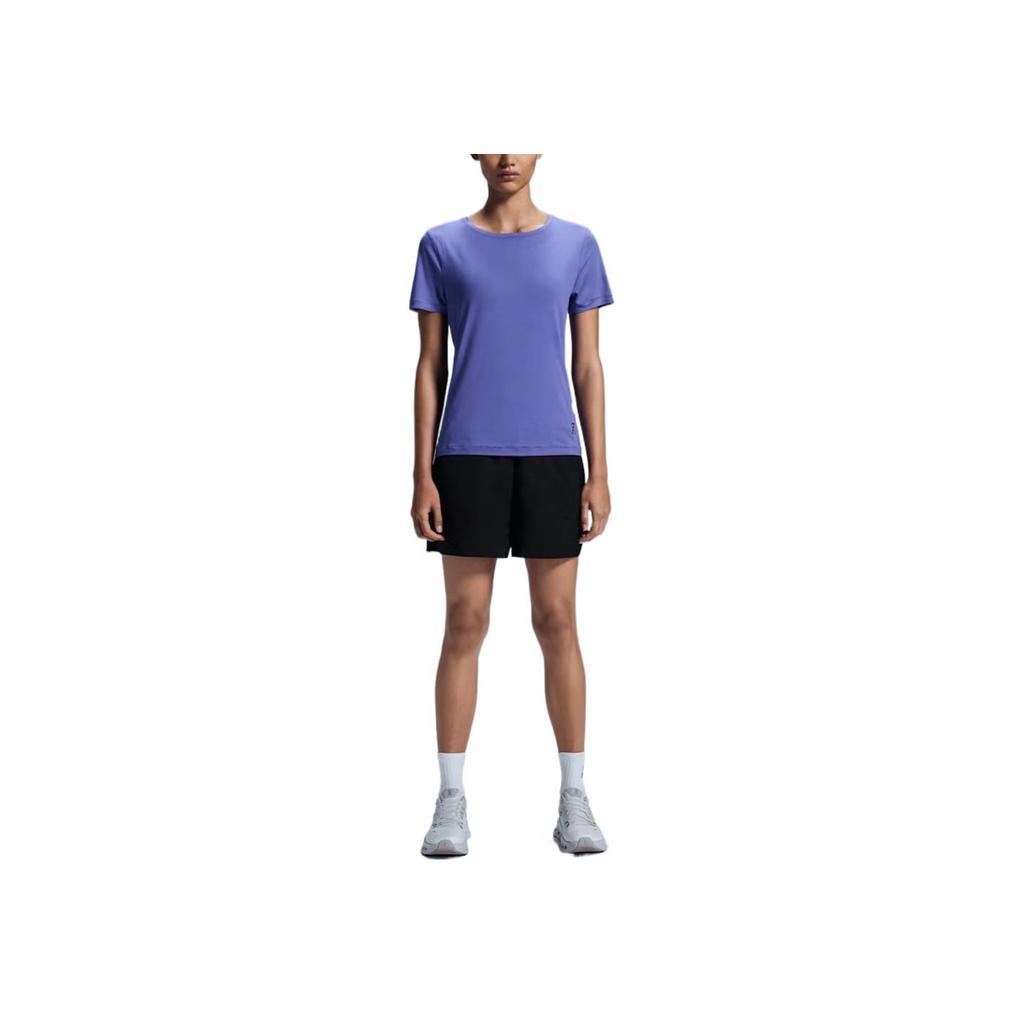 On Movement T Soft Moisture-Wicking Comfortable Versatile Short Sleeve T-Shirt Iris Flower Women Tops 1WE30382861