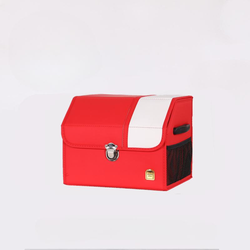 Collapsible Car Storage Container - Practical and Durable Car Trunk Accessory Trunk Box / Bag Organizer Storage Box