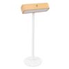 360 Degree Rotation Wall Sconce Rechargeable Warm Light 3000K Dimmable Touch Control Magnetic Wood
