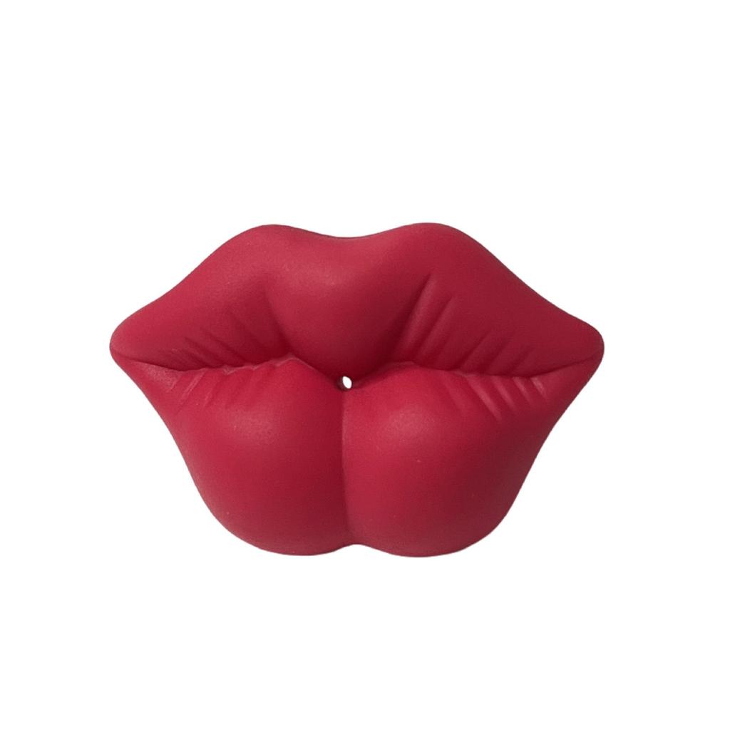 Baby Silicone Pacifier with Goofy Mustache & Teeth - Red Lips, 20 Styles