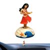 Hawaiianisches Mädchen Figur Hawaiianische Wackelkopffigur Für Auto Lustige Auto Dekoration Für Roadtrip Für Kaffeetisch Bücherregal