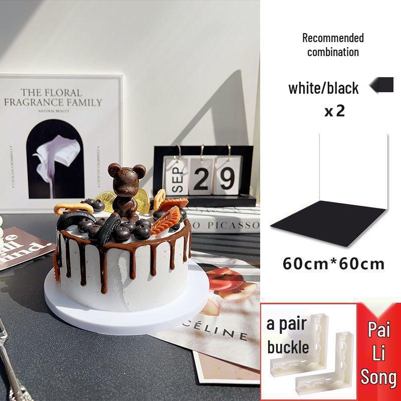 Solid Color Photography Backdrop for Still Life, Baking, and Posing Props