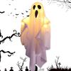 Ghost Decorations Scary LED Ghost Flying Ghost With Flexibly Adjusted Poses Halloween Pendant Decorations Hangable Party Decors