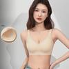 Thin Lingerie for Women Anti-sagging Seamless Bra Breathable Fixed Cup One-piece Bra Push Up Bra