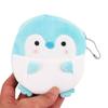 Ladies Student Plush Zipper Bag Key Bag With Keychain Coin Bag Earphone Bag Coin Purse Mini Wallet