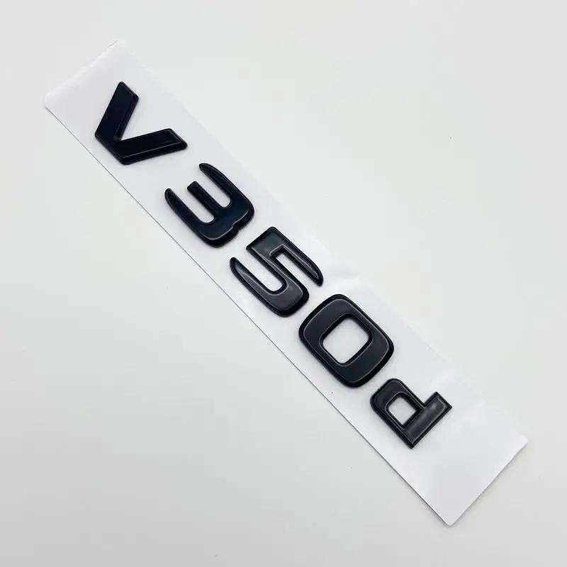 CXGSL1 3D Letters V200d V220d V250d V300d V350d ABS Emblem for Mercedes Benz V Class Car Fender Badge Trunk Nameplate Logo Sticker