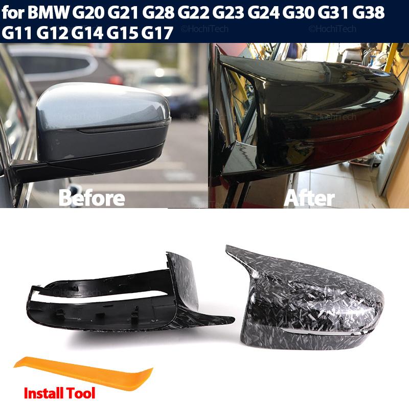 

Крышка зеркала заднего вида, боковая крышка зеркала, подходит для BMW 3, 4, 5, 7, 8, I3 серии G11 G12 G15 G16 G30 G31 G38 G20 G21 G28