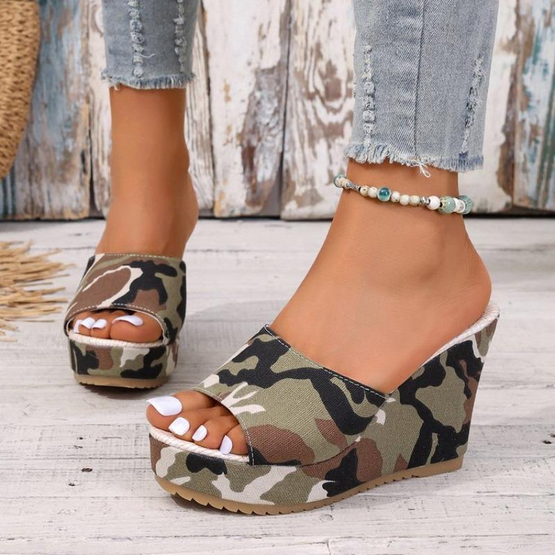 2026 Summer Women Wedge Sandals New Fashion Platform Buckle Casual Comfortable Walking Sandals Shoes for Women