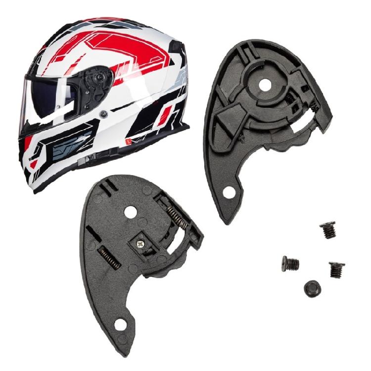 Helmets Pivots Set PC Helmets Base Plate Motorbike Spare for Tanked Racings