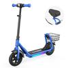 IScooter iK7 Monopattino Elettrico per Bambini con Cestino&Sedile Rimovibile Motore 250W 3 Modalità di Velocità Monopattino per Bambini da 8.5 Pollici