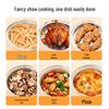 Meiliya 700ml Air Fryer Aluminum Foil Trays (10-pack)