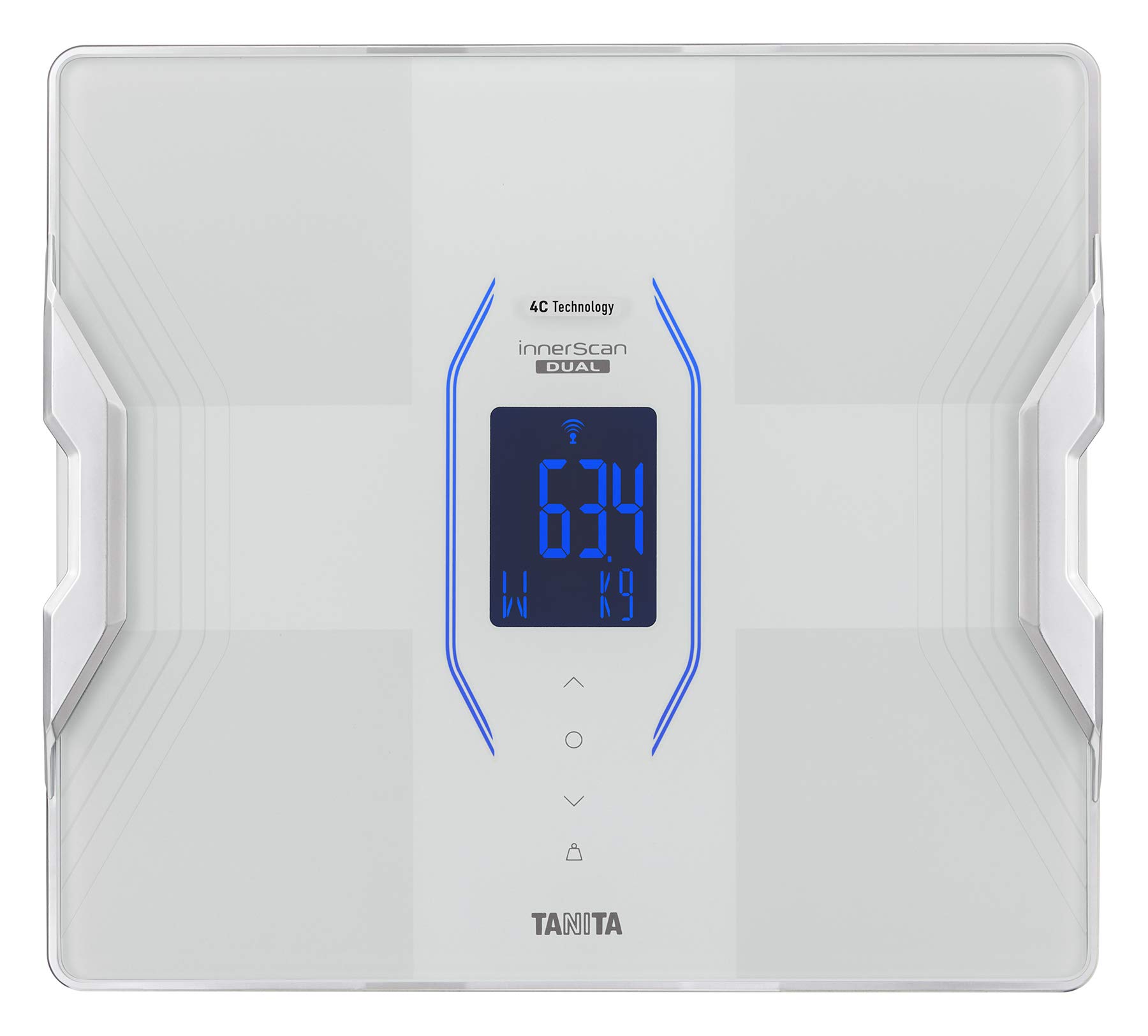 

Tanita Body Composition Meter Smartphone Linked Made in Japan White Inner Scan Dual Equipped with Medical Management with Smartphone Health Meter білий