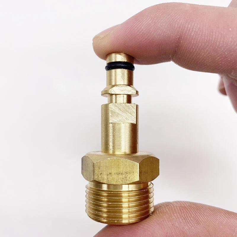 Adattatore M22 14mm Accoppiamento Rapido Connettore Tubo Pistola Idropulitrice ad Alta Pressione Raccordo di Conversione Rapida per Karcher Lavor Parkside Bosch