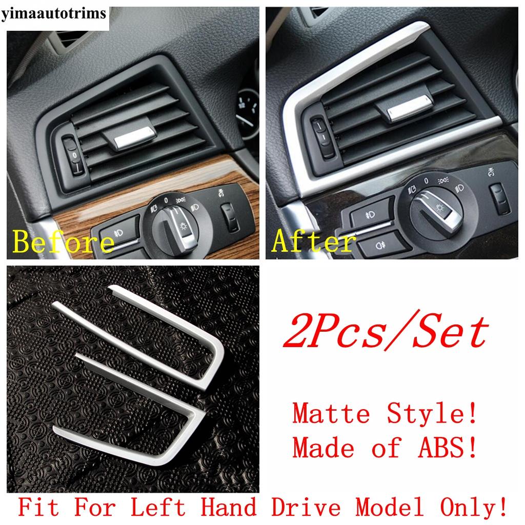 Gear Panel Handle Bowl Window Lift Head Light Air Vent Cover Trim Accessories Interior For BMW 5 Series F10 F18 520i 2011 - 2016